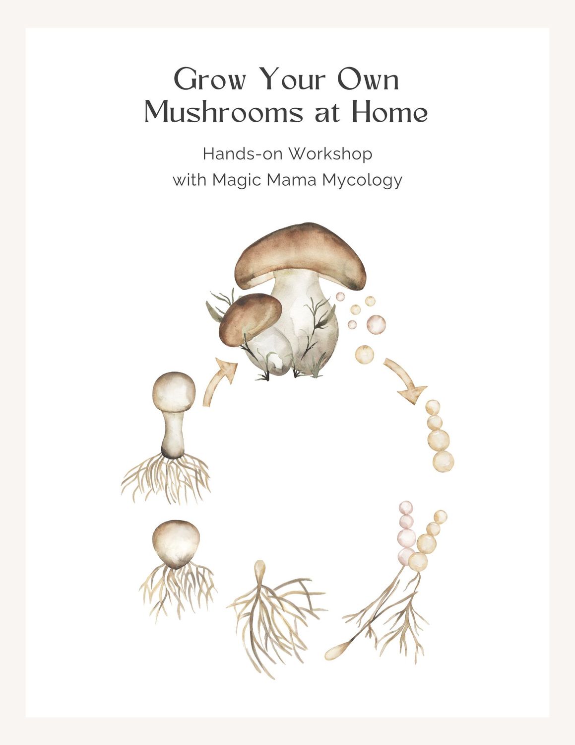 Grow Your Own Mushrooms — Saturday, 12/13/25