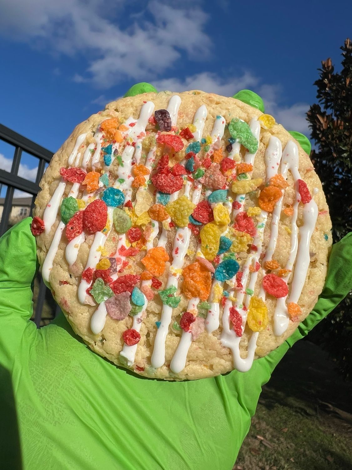 Fruity Pebble Cookie