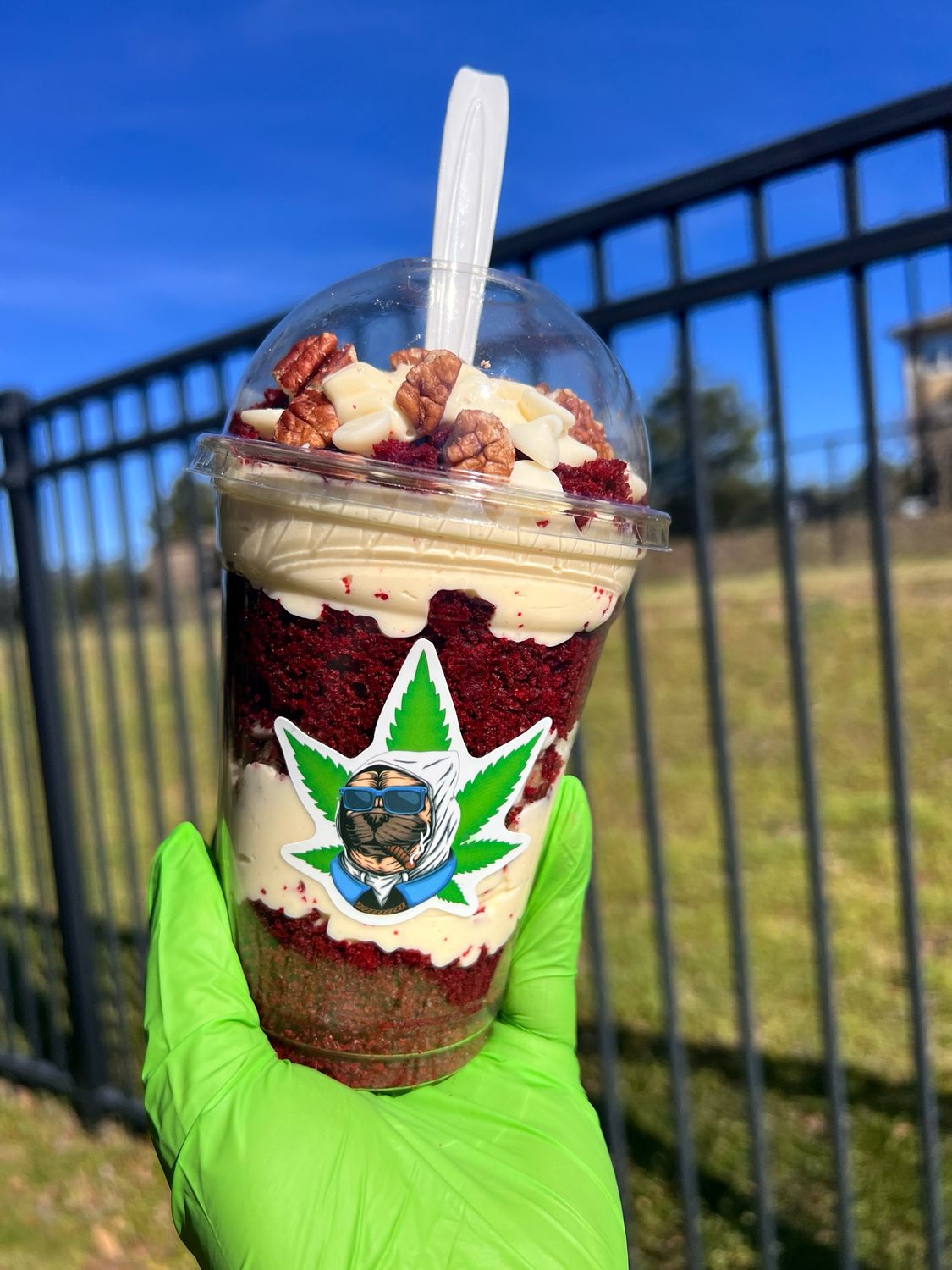 Red Velvet Cheesecake Cup