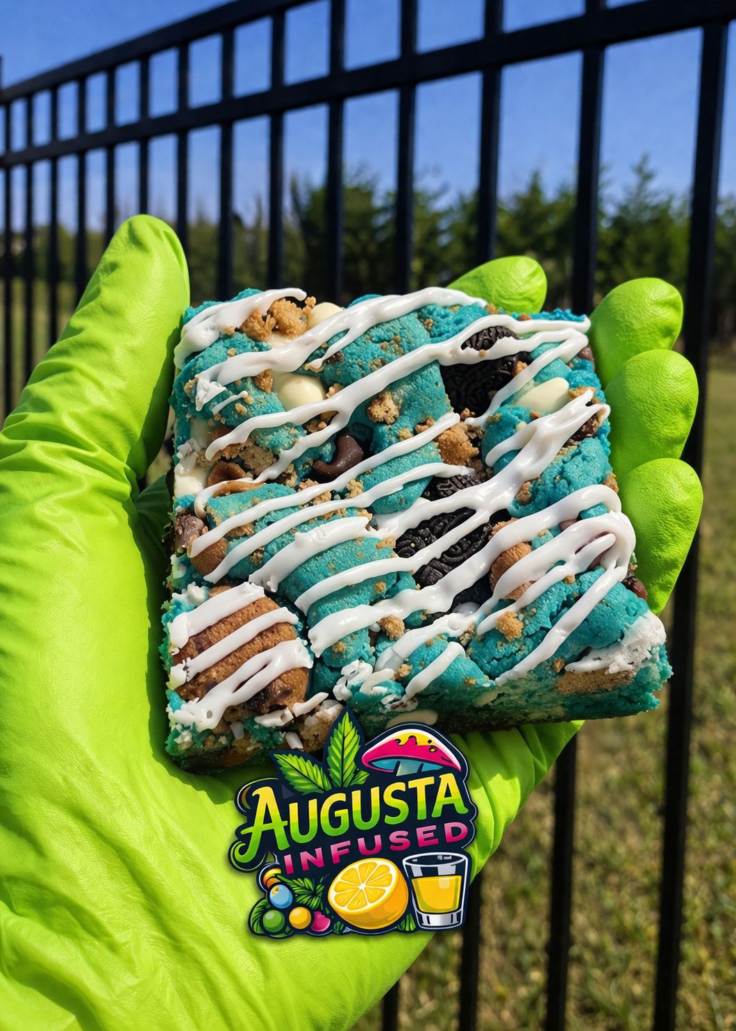 Cookie Monster Brownie