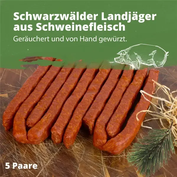 Landjäger &amp; Schwarzwälder Wurst-Spezialitäten