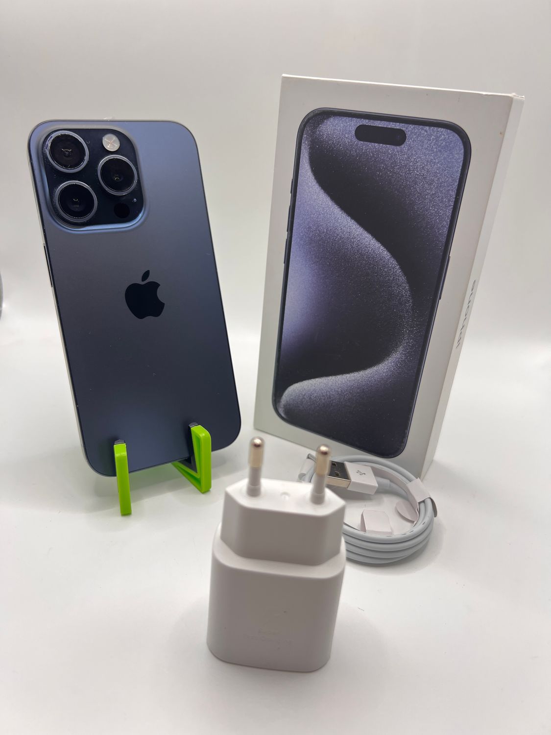 iPhone 15 Pro 256GB Titan Blau