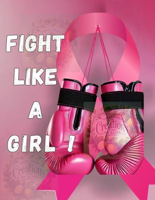 Fight Like a Girl_White