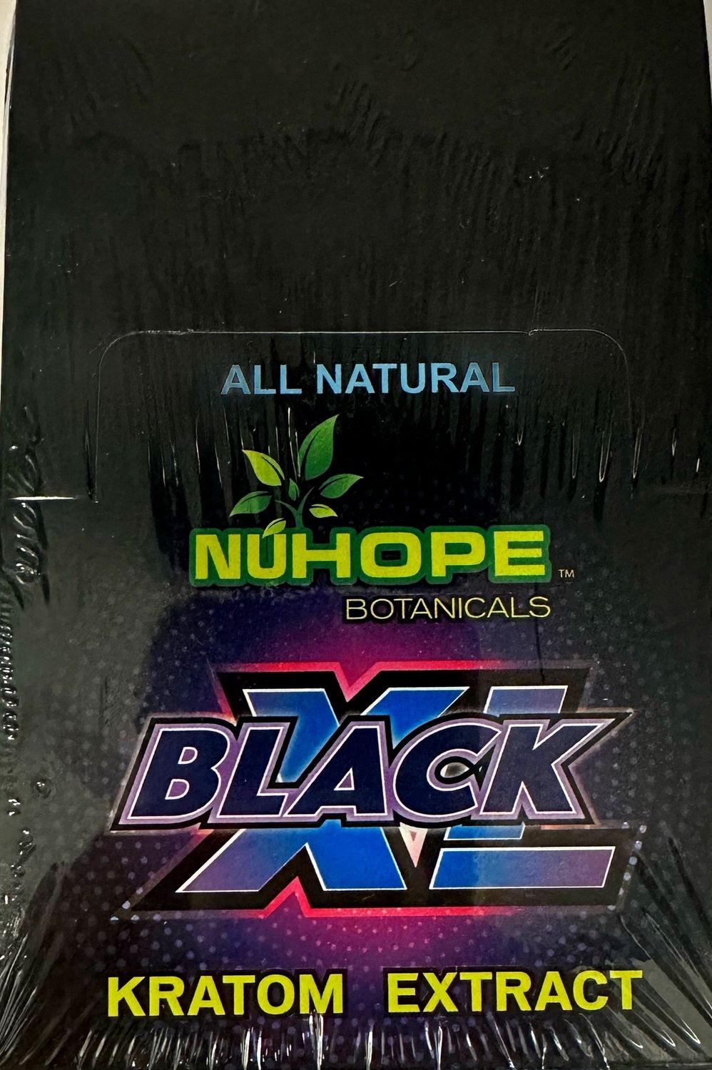 NUHOPE BOTANICALS XL BLACK KRATOM PURE EXTRACT10ML BOTTLES
