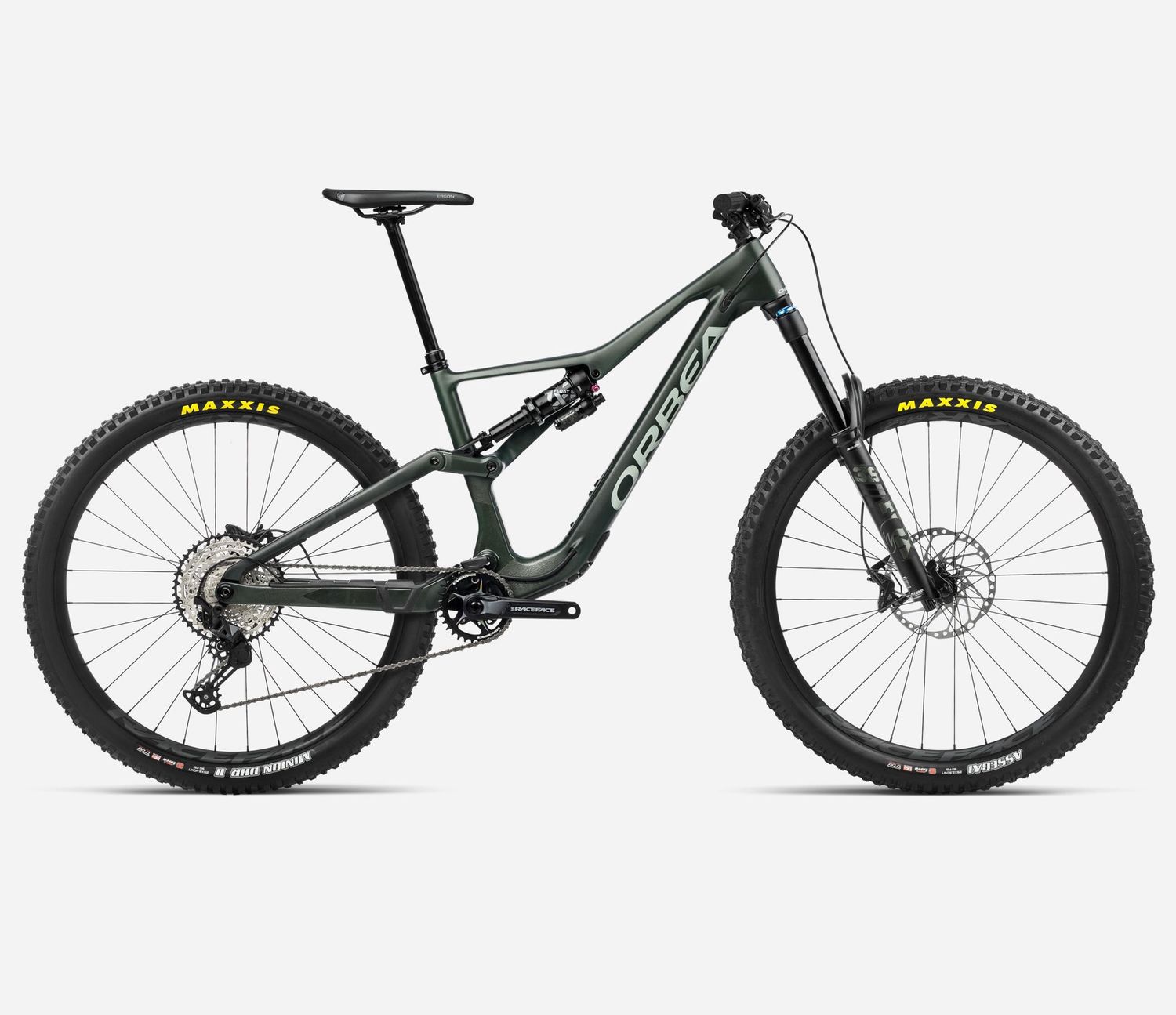 Orbea Rallon M20 Forest Green Carbon View / Blue Stone Md