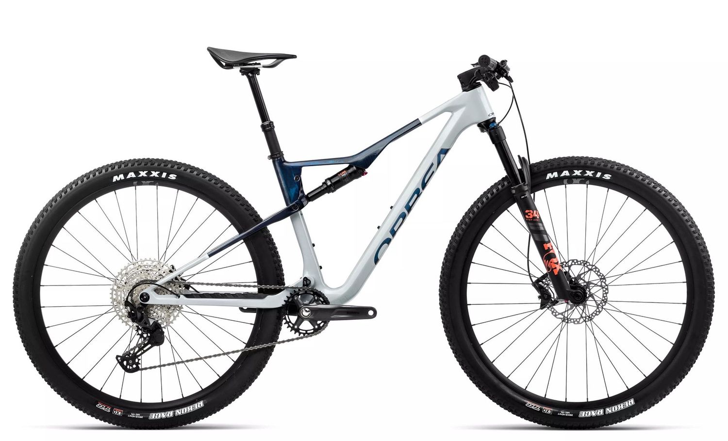 Oiz M21 Small Halo Silver/Blue Carbon View Gloss 2024