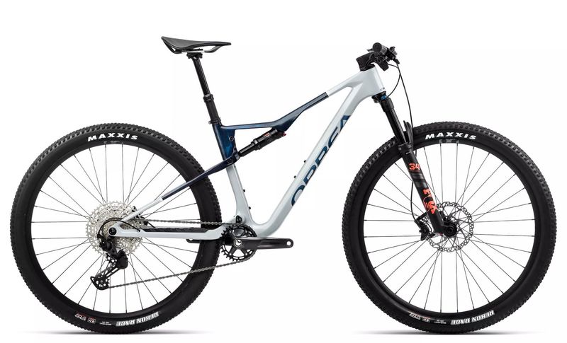 Oiz M21 Small Halo Silver/Blue Carbon View Gloss 2024