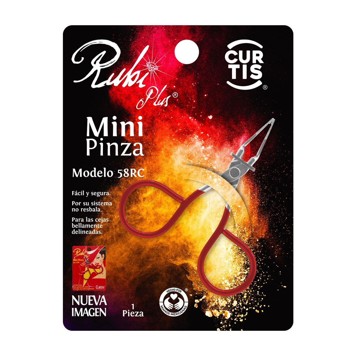 PINZA CURTIS RUBI