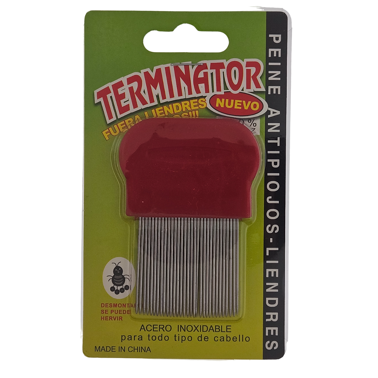 PEINE PIOJERO TERMINATOR