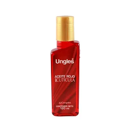 Ungles Aceite rojo para cutícula cargolet 120ml