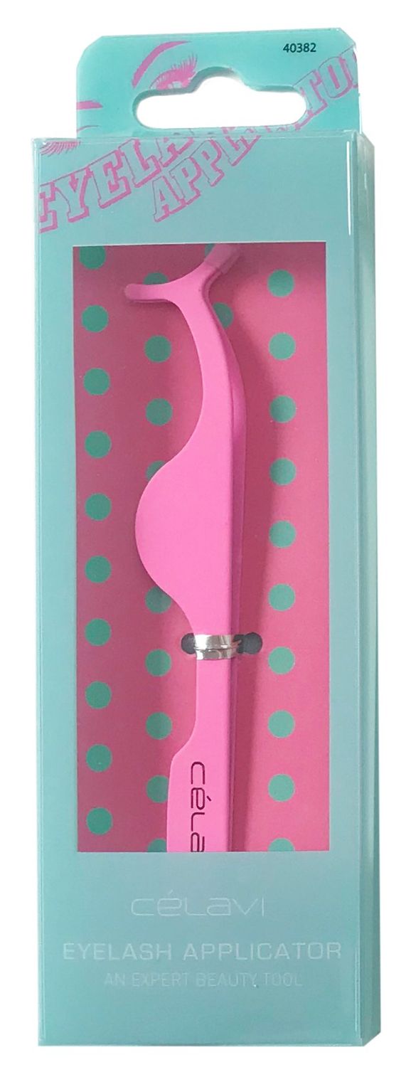 PINZA PARA APLICAR PESTAÑA DE TIRA CELAVI 40382
