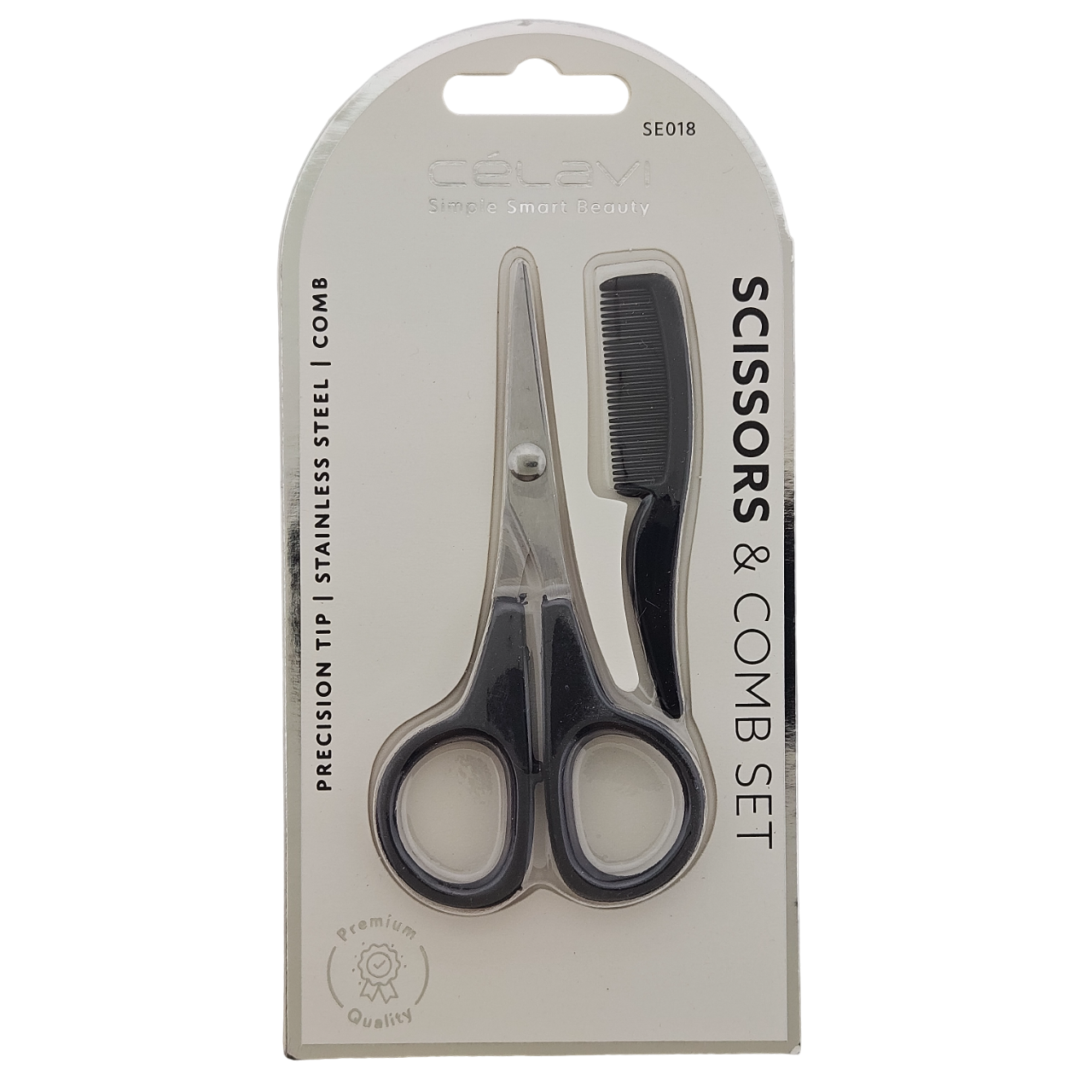 TIJERA PARA BIGOTE CELAVI SE018