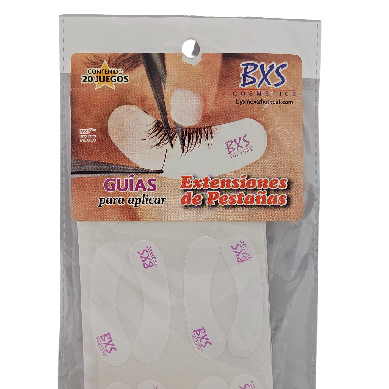 GUÍAS PARA APLICAR EXTENSIONES DE PESTAÑA BXS