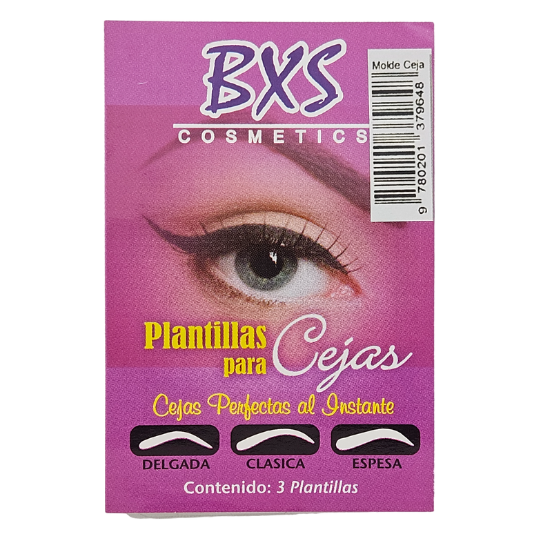 PANTILLA PARA CEJAS BXS 3PZ