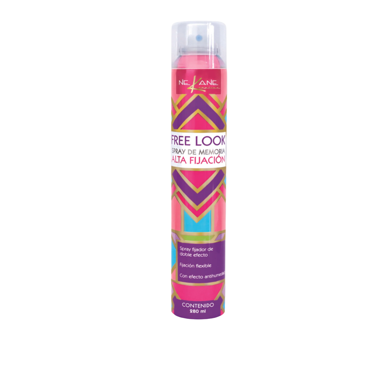 SPRAY FREE LOOK DE ALTA FIJACION NEKANE 280 ML