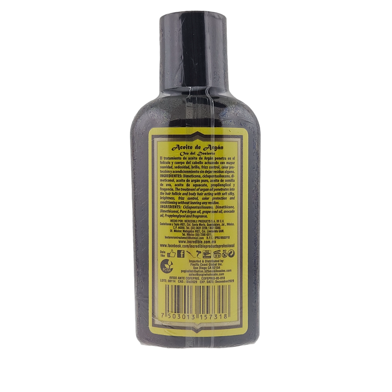 ACEITE DE ARGAN ORO DEL DESIERTO 60 ML