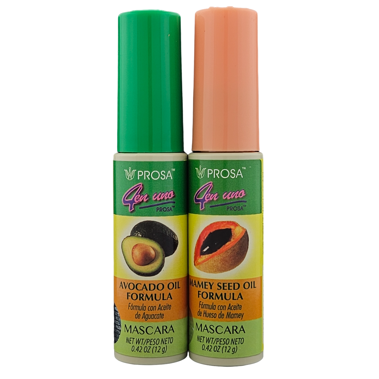 RIMEL 4 EN 1 PROSA CON EXTRACTO DE AGUACATE O MAMEY