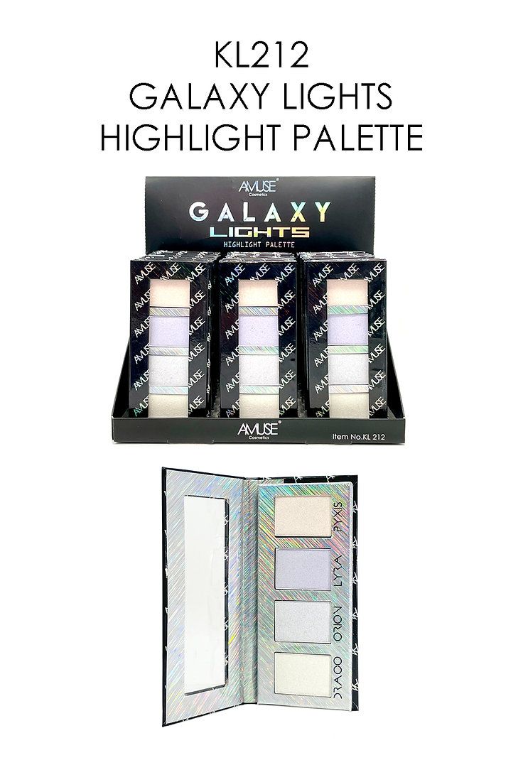 PALETA DE ILUMINADORES AMUSE KL 212