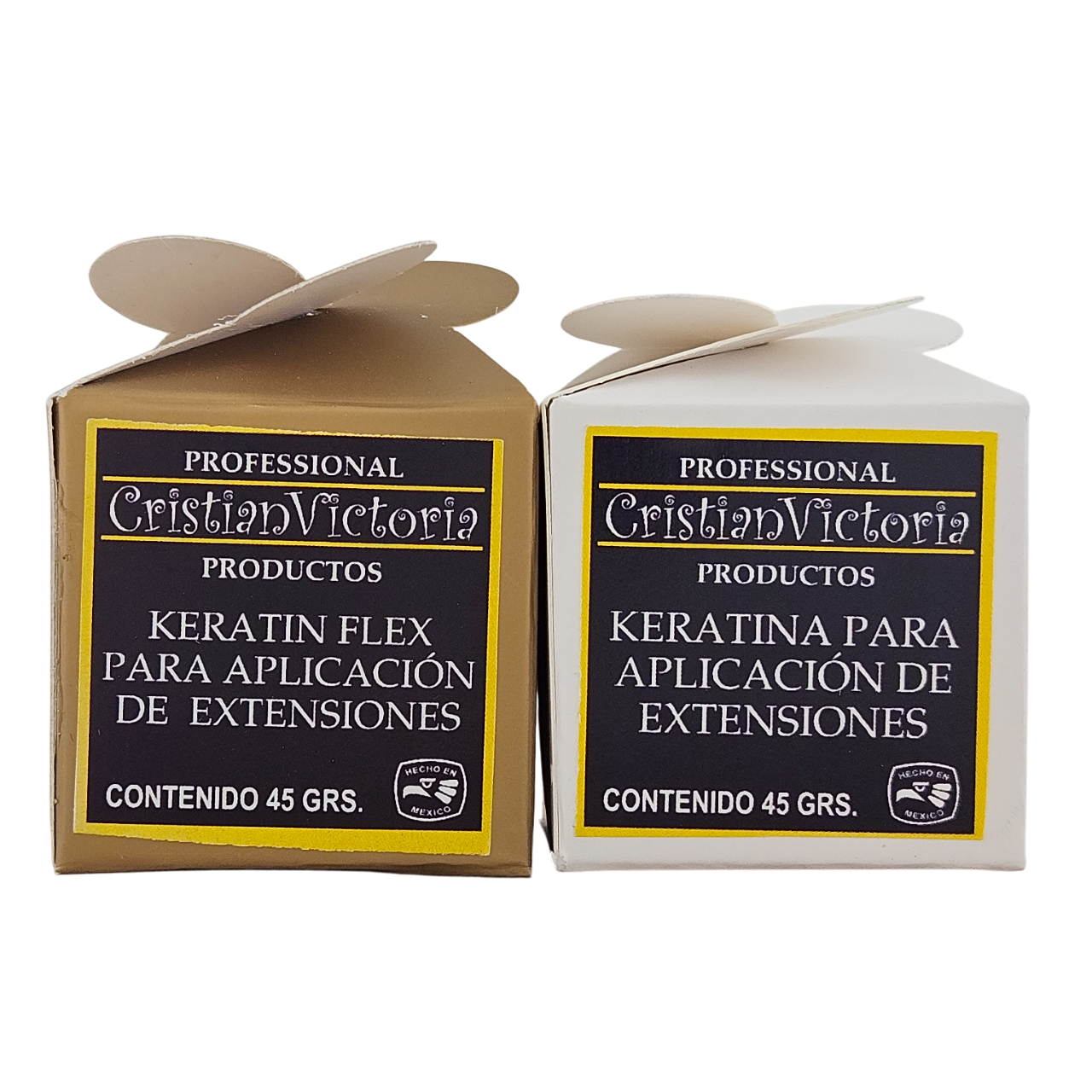 KERATINA PARA APLICACIÓN DE EXTENSIONES CRISTIAN VICTORIA 45 GRS