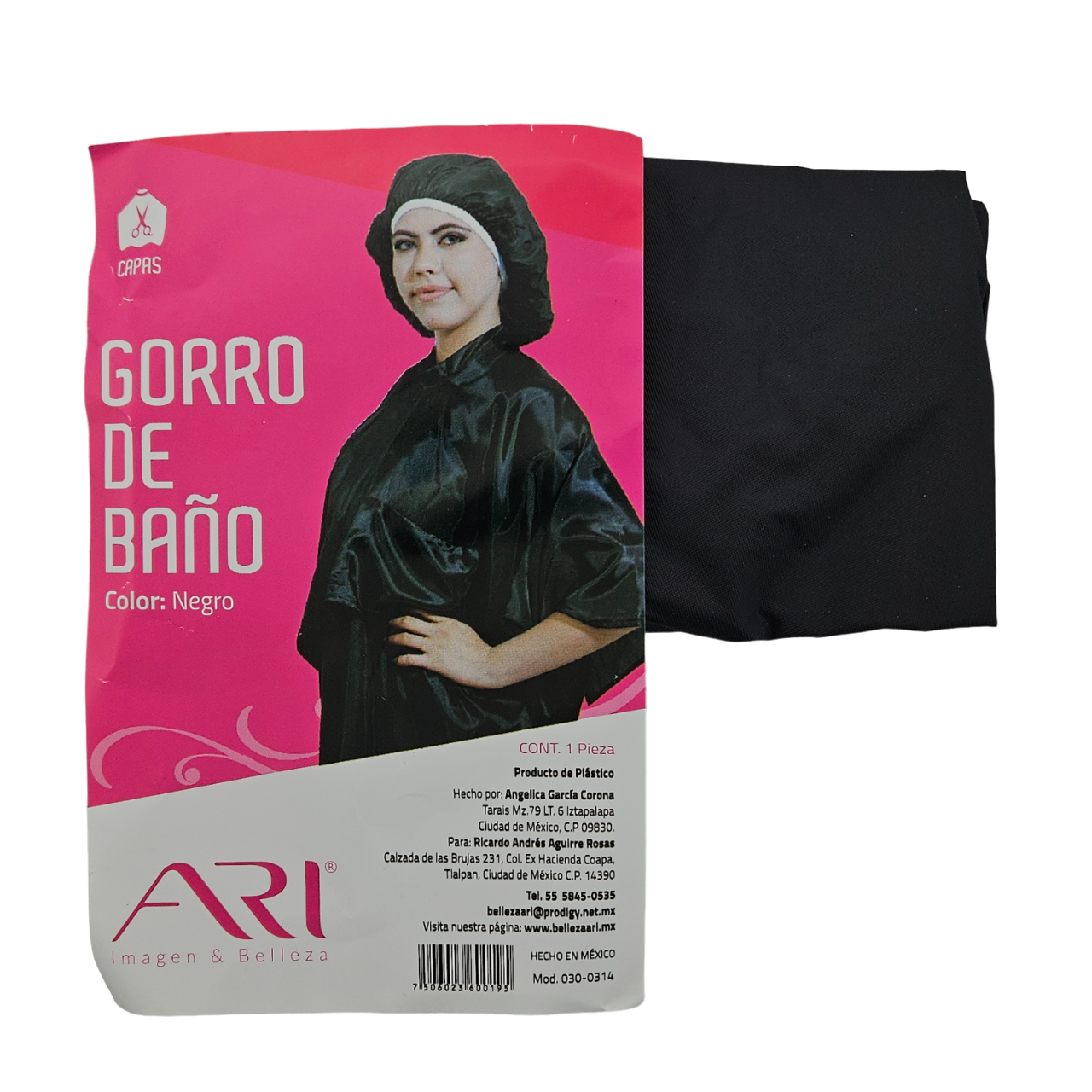 GORRO PARA BAÑO ARI