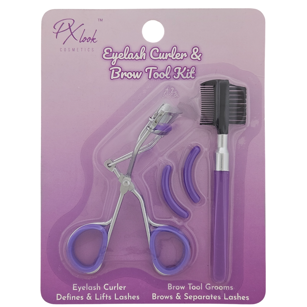 KIT RIZADOR DE PESTAÑAS Y HERRAMIENTA PARA CEJA M-243