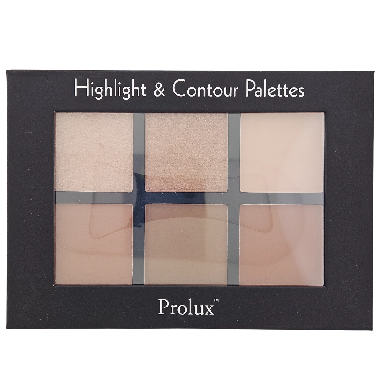 PALETA DE ILUMINADORES Y CONTORNEADORES PROLUX K-072