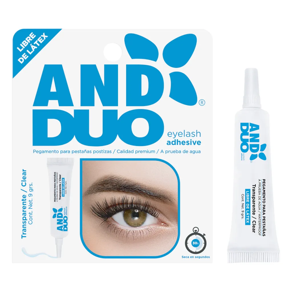 PEGAMENTO DE PESTAÑAS AND DUO