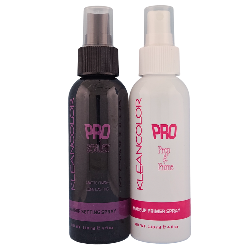 SET DOBLE DE MAKEUP PRIMER Y MATTE SETTING SPRAY KLEANCOLOR MSS2265