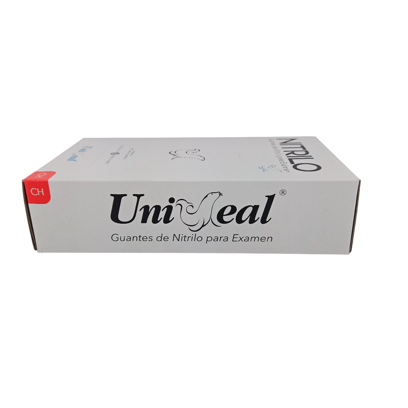 CAJA DE GUANTES DE NITRILO 50 PARES UNISEAL (NEGRO)