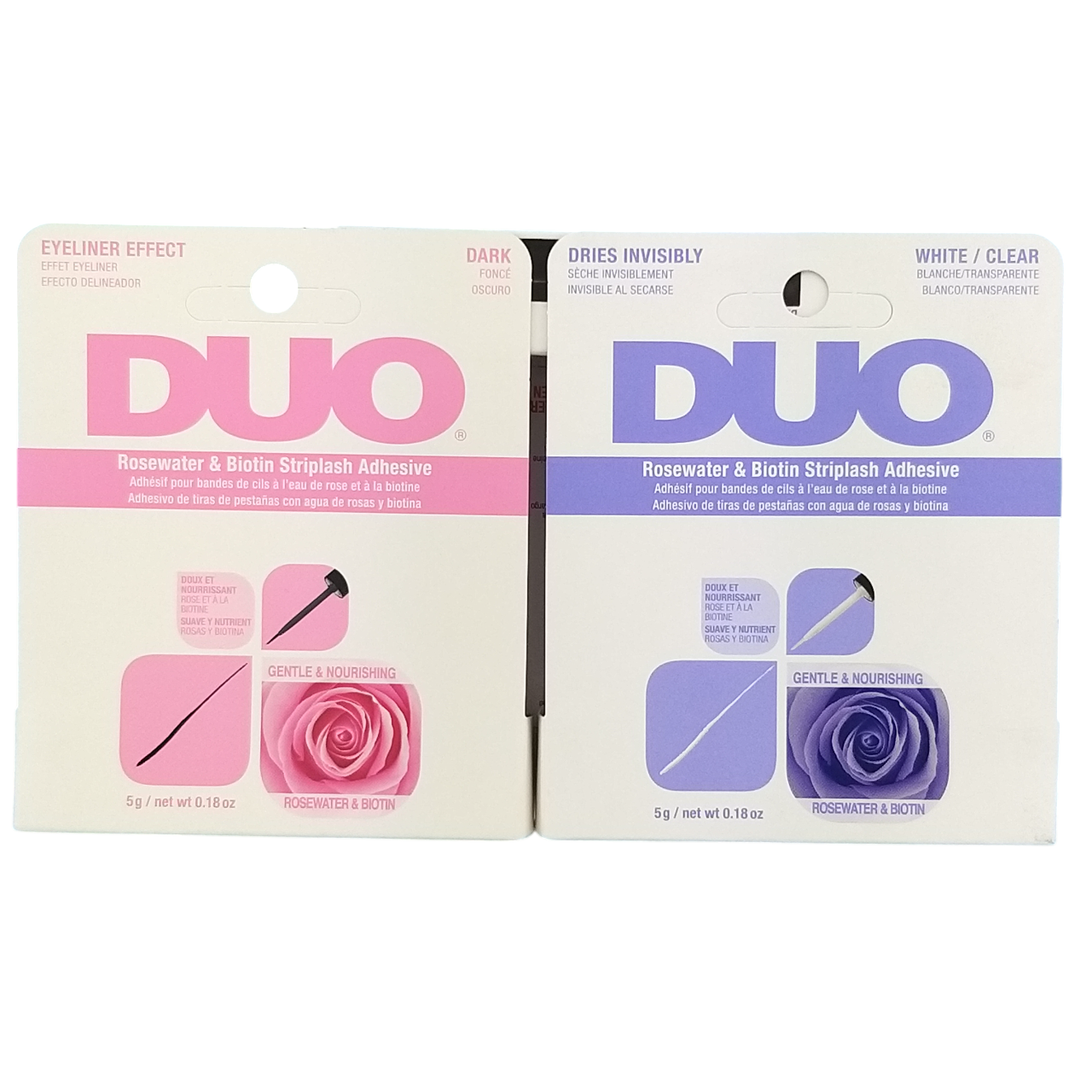PEGAMENTO DUO CON BIOTINA Y AGUA DE ROSAS 5 GR