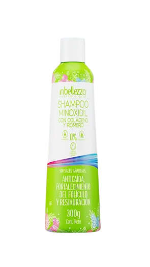 SHAMPOO MINOXIDIL CON ROMERO INBELLEZZA 500 GR