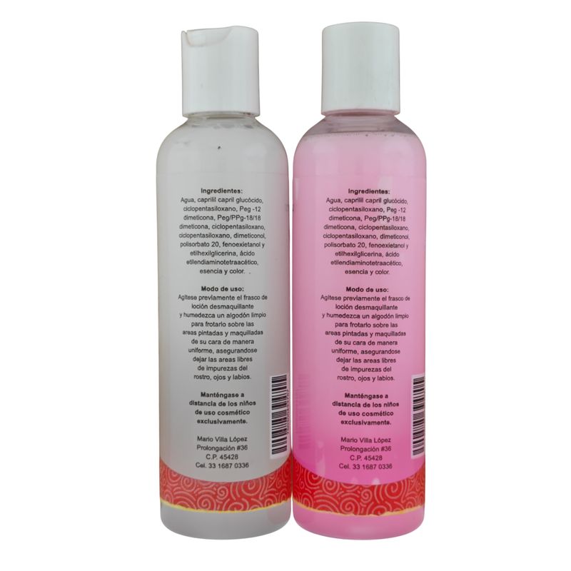 DESMAQUILLANTE BIFASICO JHL COSMETICS 120ML