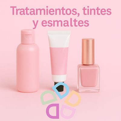 Tratamientos, tintes y esmaltes.