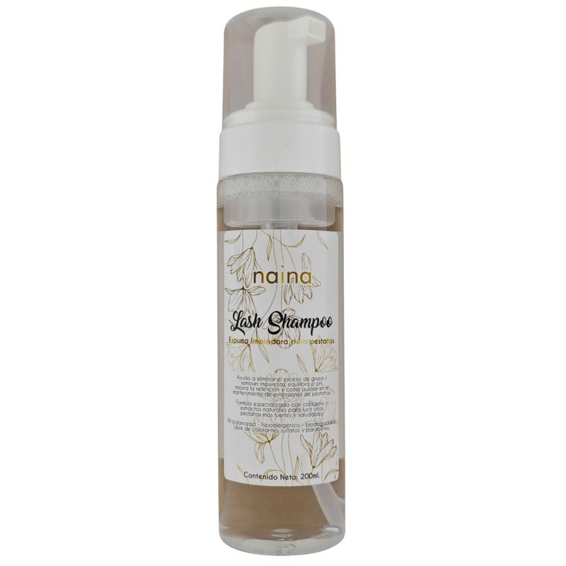 ESPUMA LIMPIADORA DE PESTAÑAS NAINA
