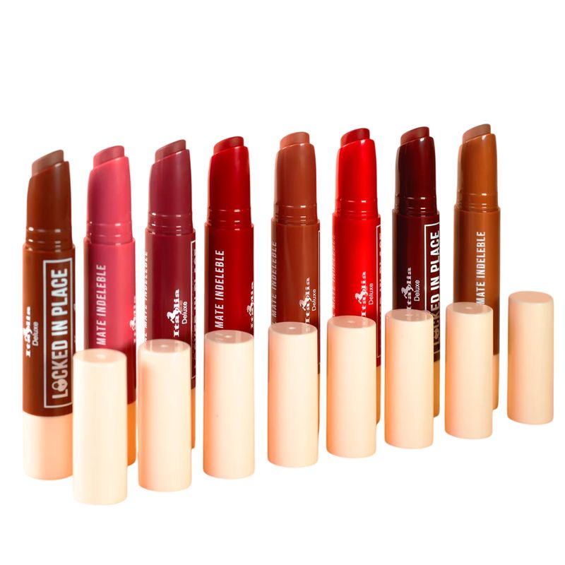 LABIAL INDELEBLE ITALIA LOCKED IN PLACE I193LPL *gama de 8 pz*