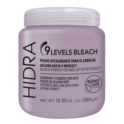 Hidra Bleach Polvo Decolorante 9 Niveles 350 grs