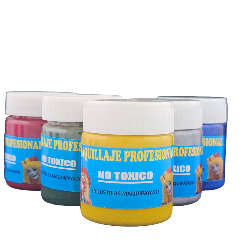 MAQUILLAJE DE FANTASIA EN TARRO