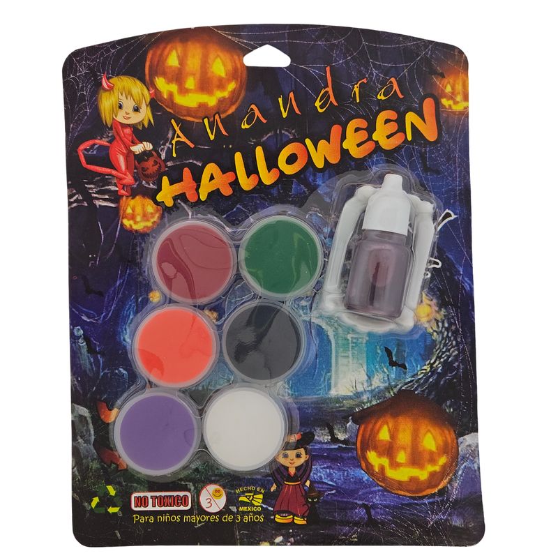 KIT DE MAQUILLAJE INFANTIL DE "HALLOWEEN" ANANDRA