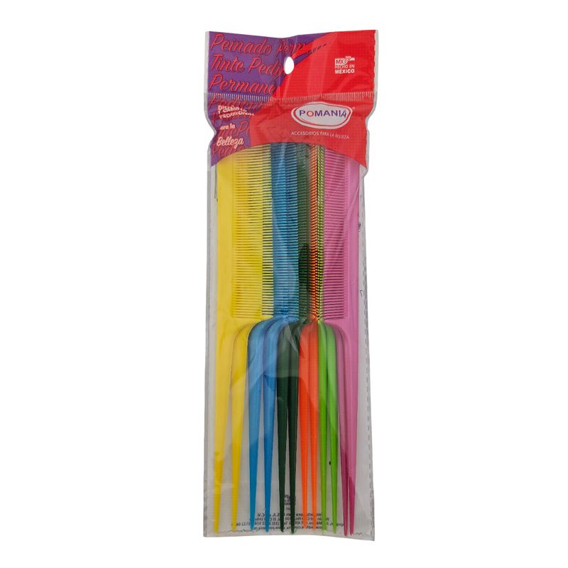 JUEGO DE 12 PZ PEINE COLITA POMANIA