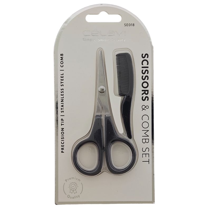 TIJERA PARA BIGOTE CELAVI SE018