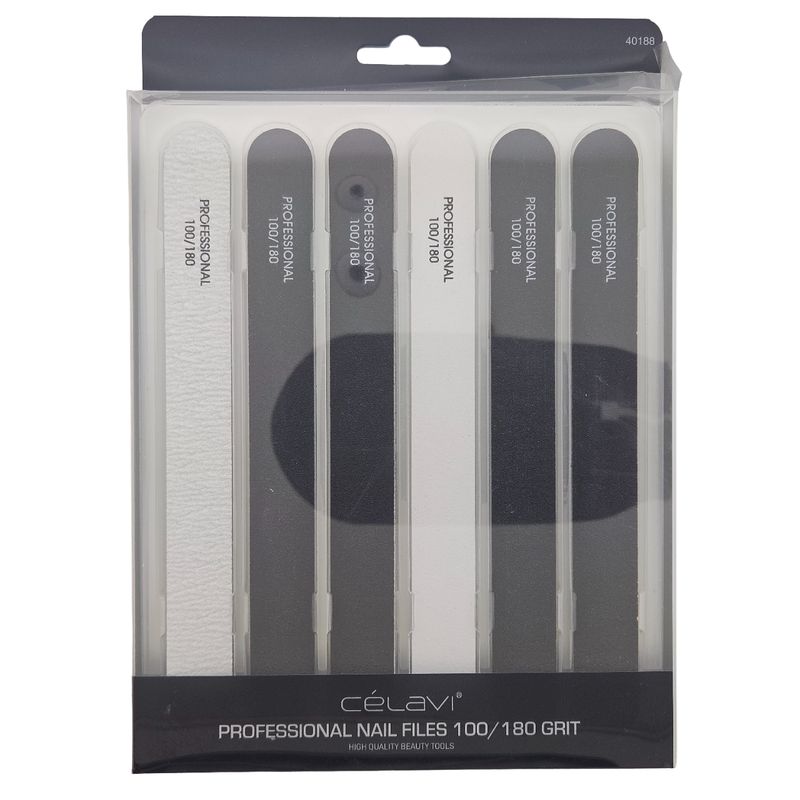 PAQUETE DE 6 PZ LIMA PARA UÑAS CELAVI