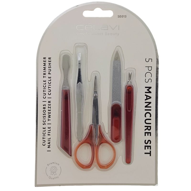 SET 5 PZ MANICURE CELAVI SE013