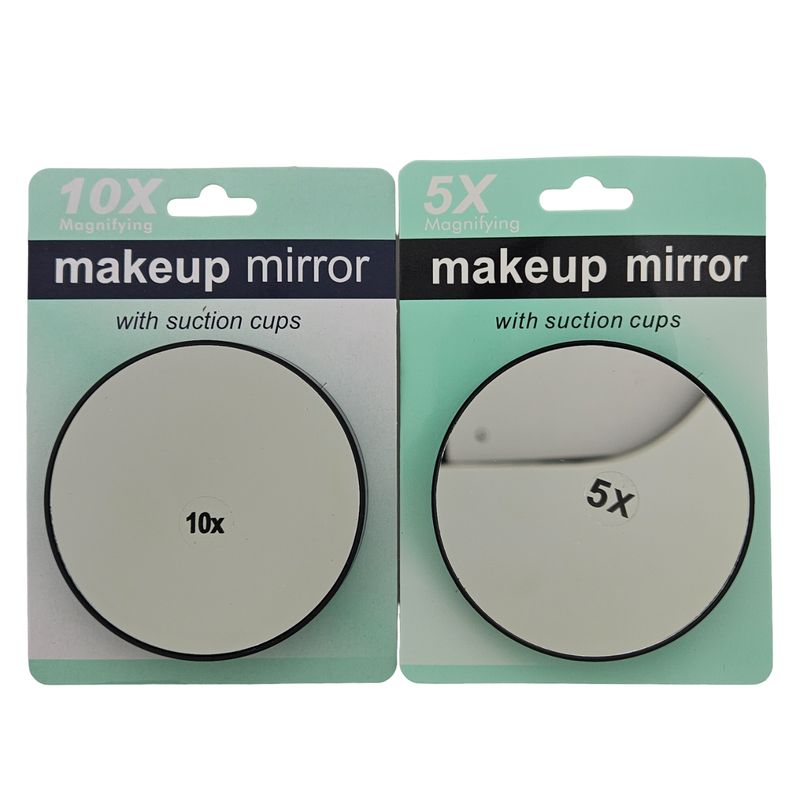 ESPEJO PEQUEÑO CON AUMENTO Y SUCCIONADORES