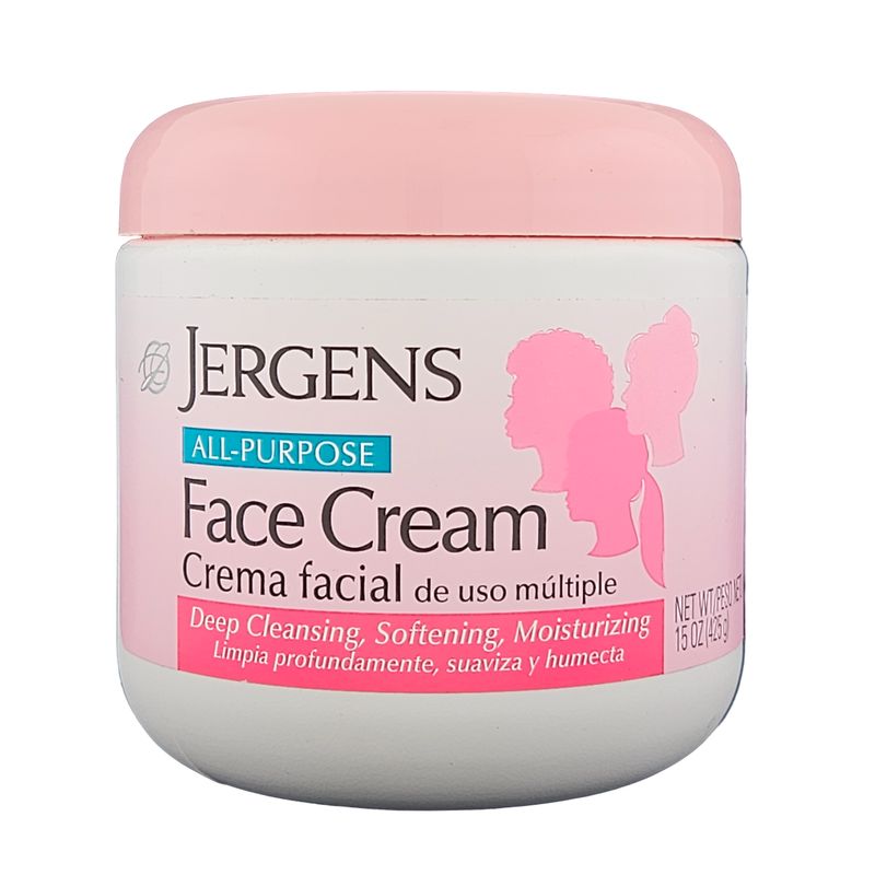 CREMA FACIAL TRES CARITAS JERGENS 425 G