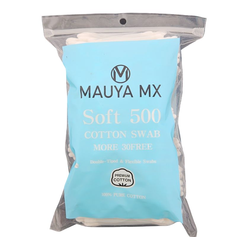 PAQUETE DE COTONETES ,MAUYA DE 500PZ