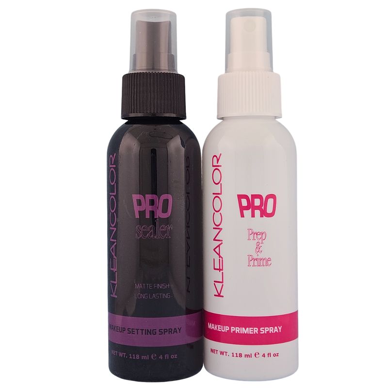 SET DOBLE DE MAKEUP PRIMER Y MATTE SETTING SPRAY KLEANCOLOR MSS2265