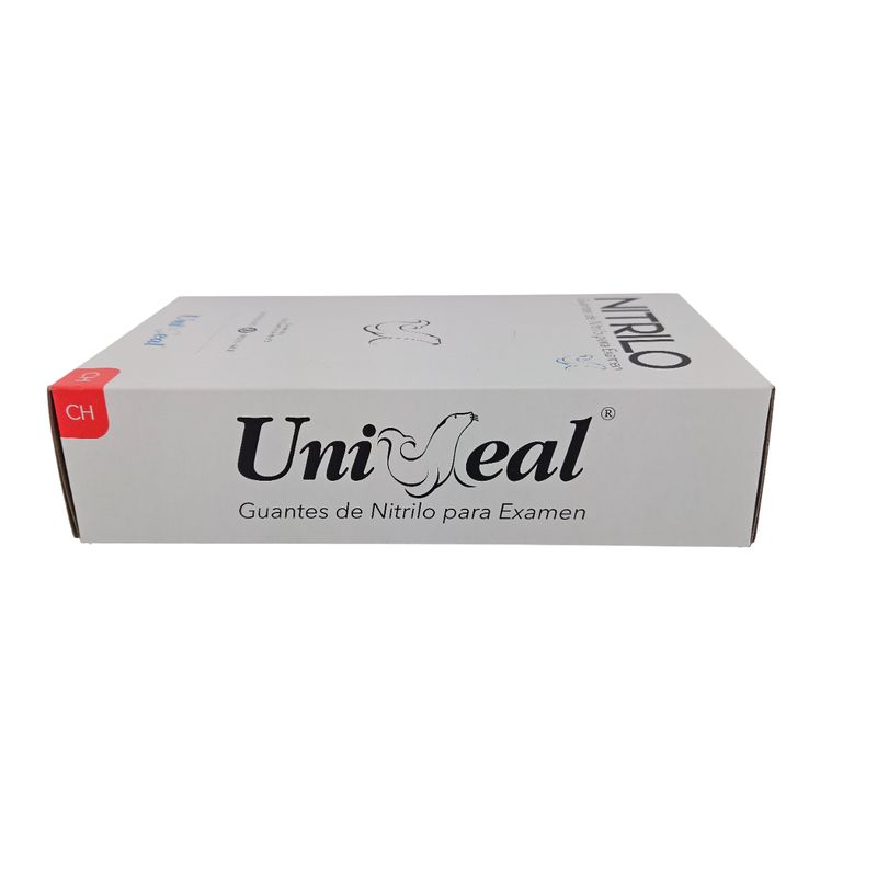 CAJA DE GUANTES DE NITRILO 50 PARES UNISEAL (NEGRO)