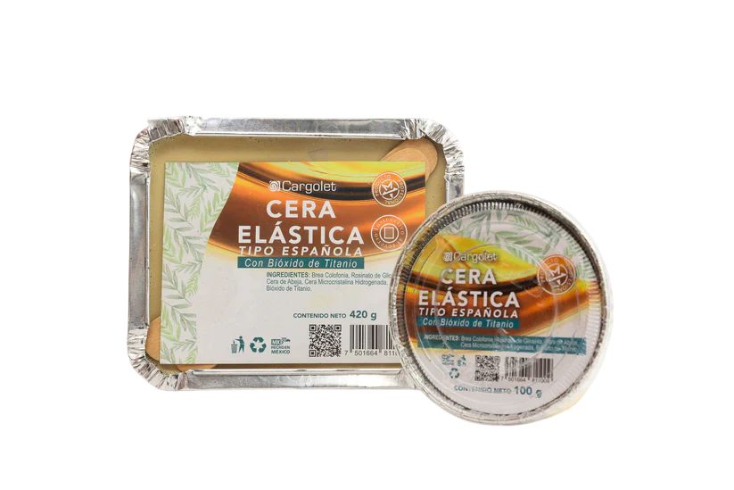 Cera Elastica Tipo Española con Bióxido de Titanio