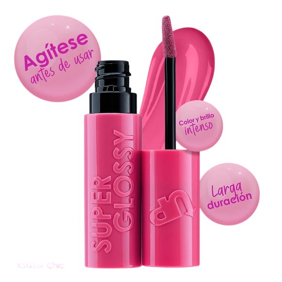 ​Labial líquido Super Glossy Pink Up