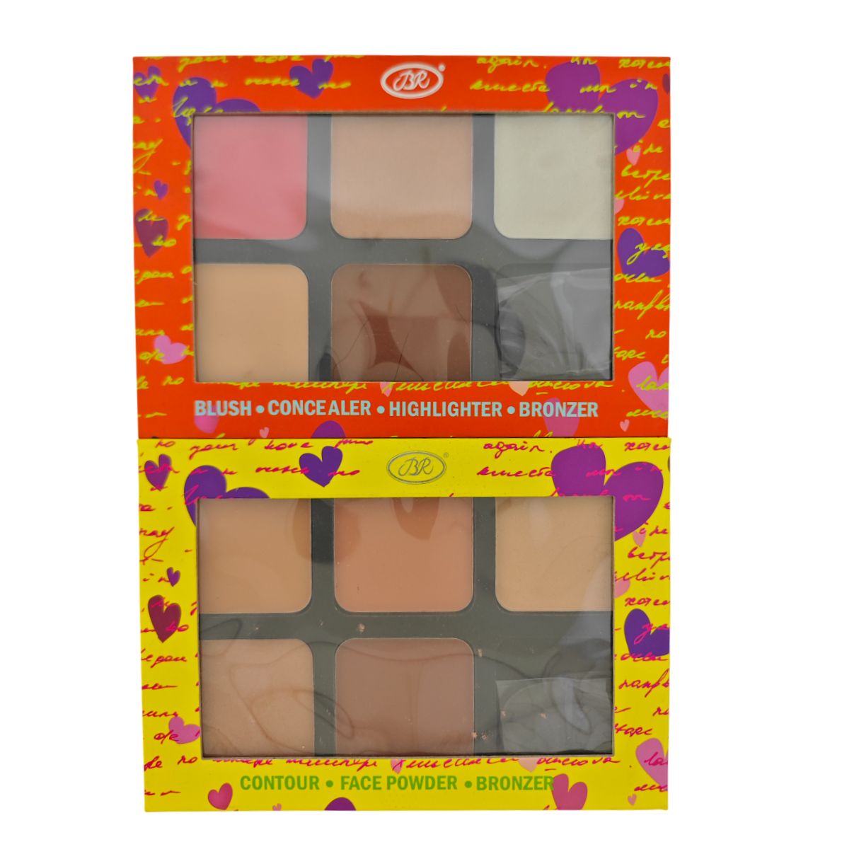 PALETAS PARA ROSTRO BR COSMETICS
